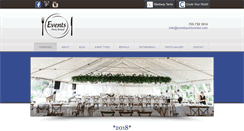 Desktop Screenshot of eventspartyrental.com